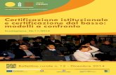 Bollettino Rurale 12: Certificazione istituzionale e certificazione dal basso: modelli a confronto.