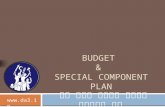 Budget and Special Component Plan