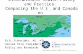 International Health Policy and Practice: Comparing the U.S. and Canada on Access and Equity