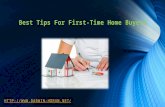 Best tips for first time home buyers