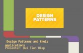 Design pattern and their application