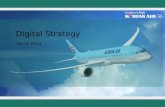 Digital strategy - korean air