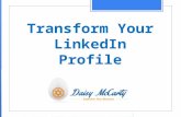 Transform Your LinkedIn Profile and Build Your Online Brand