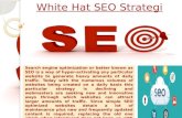 White Hat SEO Strategies
