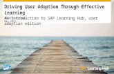 SAP Learning Hub: User Adoption Edition