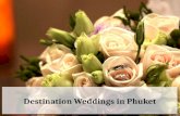 Weddings in phuket - Destination Weddings in Phuket