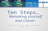 Ten steps to remaking your career