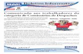 Boletim Informativo - Comissária de Despachos - Jul/2014