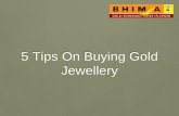 5 tips on buying gold jewellery