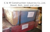 Fiberglass dowel, bolt, cable bolt and mesh products catalog in 2015