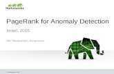 Page rank for anomaly detection - Big Things meetup in Israel