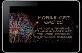 Mobile App Basics
