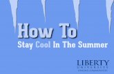 How To Stay Cool In The Summer