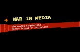 war in media