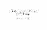 History of crime thriller