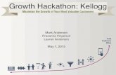 Growth hackathon (code-free): Kellogg