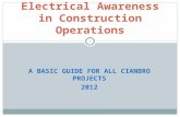 CIANBRO - Basic Electrical Awareness