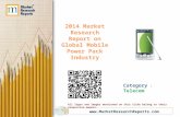 2014 Market Research Report on Global Mobile Power Pack Industry