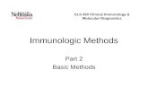 Immunologic methods basic methods