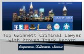 Top Gwinnett Criminal Lawyer with Proven Track Record