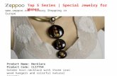 Top 5 | Fantasy necklaces, earrings, bracelets and rings for women