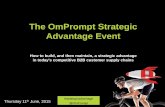OmPrompt - how to Build (and Maintain) a Strategic Advantage in B2B Supply Chains