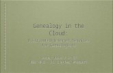 Genealogy in the Cloud - NGS 2015