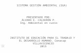 INTRODUCCIÓN AL SISTEMA DE GESTIÓN AMBIENTAL (SGA)