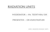 Radiation units