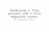Analysis of film posters and magazine covers