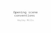 Opening scene conventions