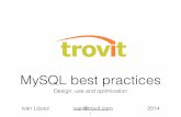 MySQL best practices at Trovit