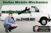 Mobile Auto Mechanic In Dallas Car Repair Service