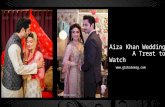 Aiza khan wedding a treat to watch