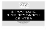 Strategic Risk Research Center