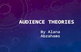 Audience Theories by Alana Abrahams