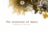 the evolution of dance through the years