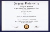 Argosy Diploma