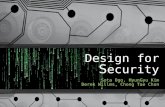 Design for Security