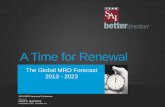 A time for Renewal:Global MRO Forecast 2023