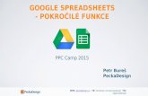 PPC Camp 2015 Workshop Google Spreadsheets Petr Bureš