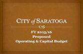 Fy 2015 16 proposed budget presentation