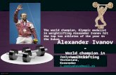 Alexander Ivanov – World champion in weihtlifting