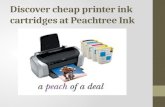 Discover cheap printer ink cartridges at Peachtree Ink