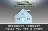 Bridgeway Property helps you for a short sale