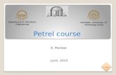 Petrel course