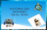 Historia del Internet - Perú