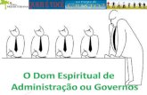 QVCC12   o dom espiritual de administração ou governo