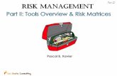 Risk Management Part I I_Tools Overview and Risk Matrices