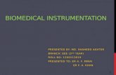 Biomedical instrumentation PPT